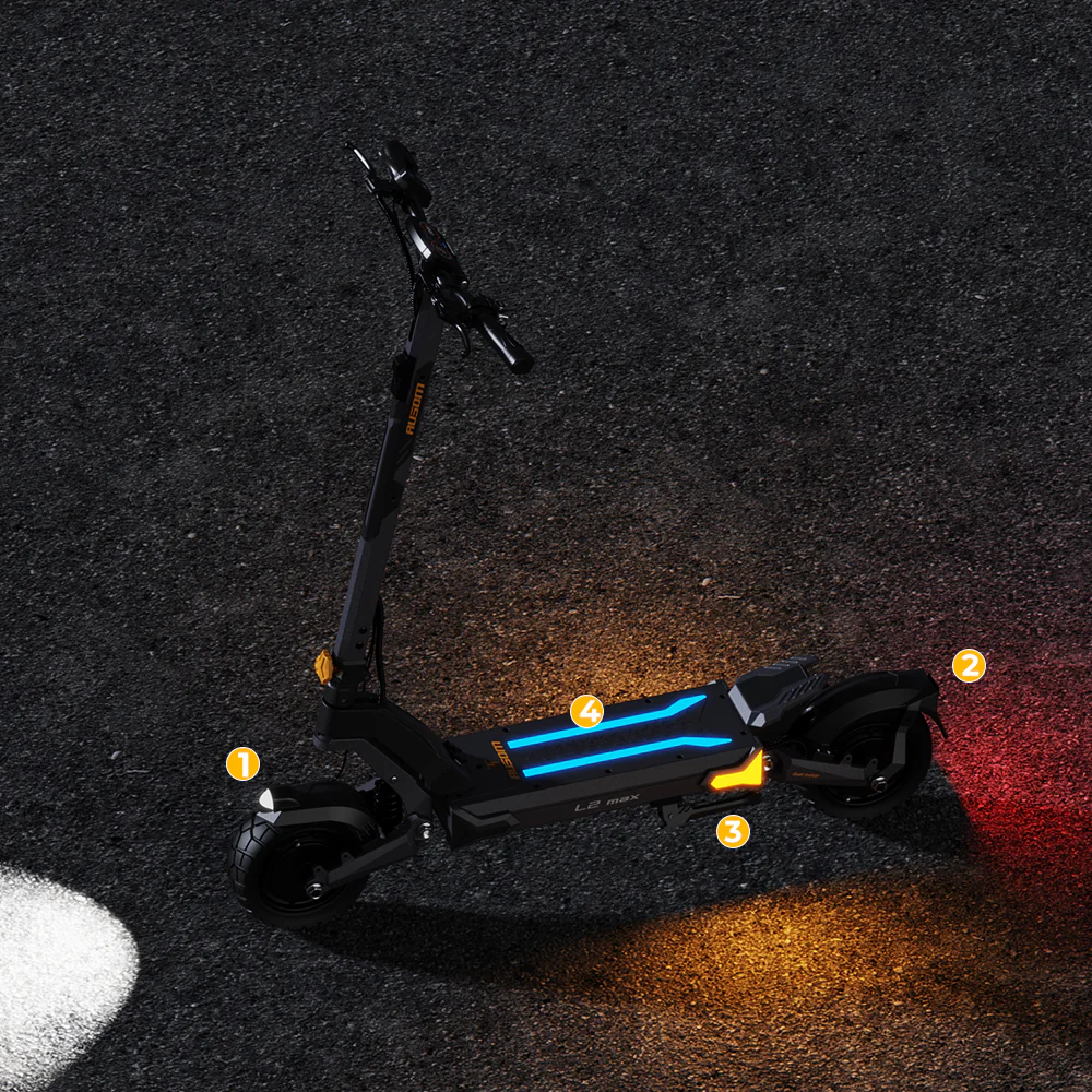 Ausom L2 Max Dual Motor Electric Scooter - Image 3