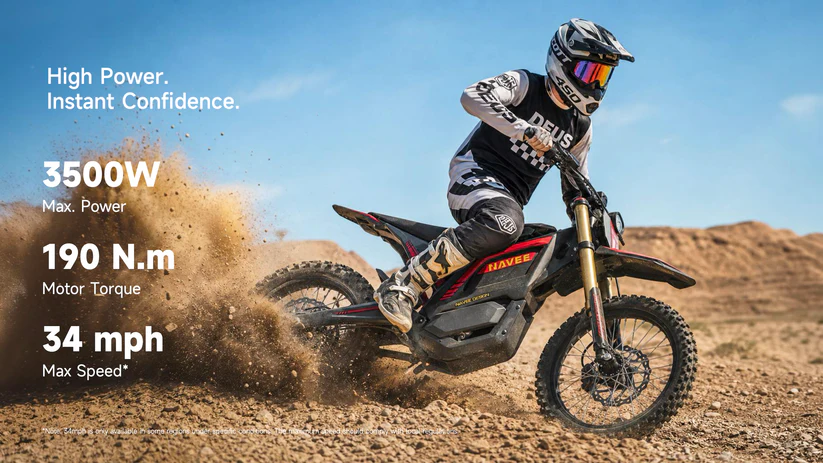 NAVEE Storm G Electric Dirt Bike - Image 15
