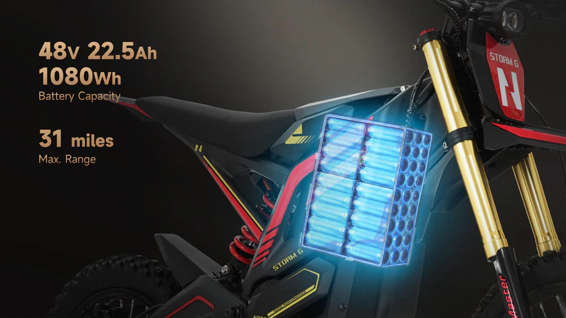 NAVEE Storm G Electric Dirt Bike - Image 11