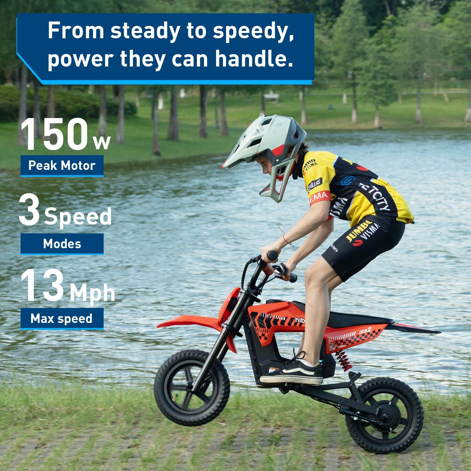 Hiboy DK2 Electric Dirt Bike For Kids Ages 3-7 - Image 2
