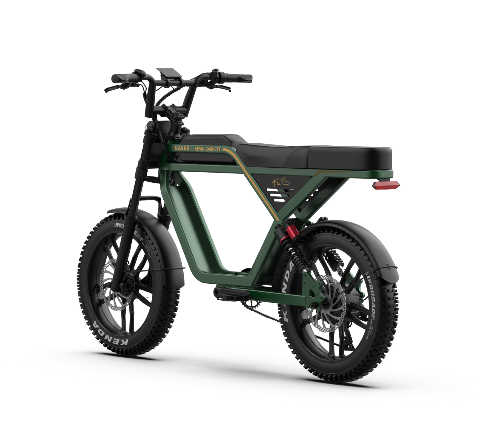 NAVEE KG05 Moped-Style Fat Tire Electric Bike - Image 3