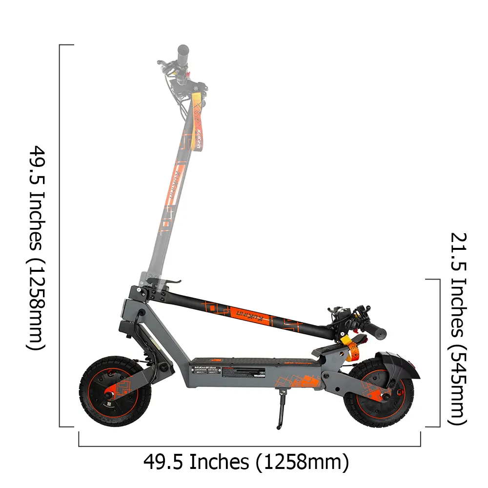 KUKIRIN G2 Ultra Electric Scooter | Dual 800W Powerful Motor | 48V 18Ah Battery - Image 10
