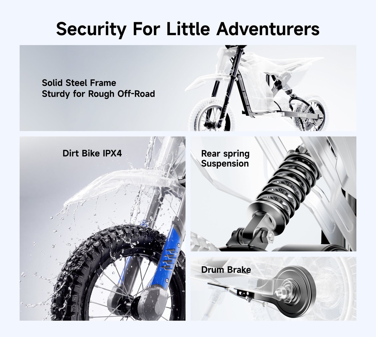 NAVEE Cyber X Pro | High-Speed Kids Dirt Bike - Image 7