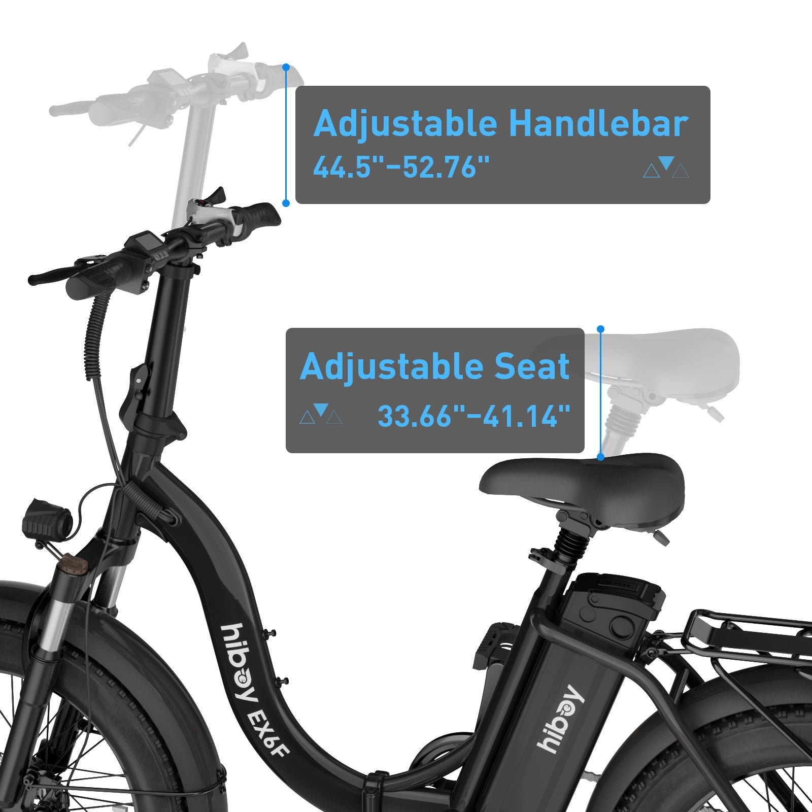 Hiboy EX6F Low-Step Foldable Electric Bike - Image 12