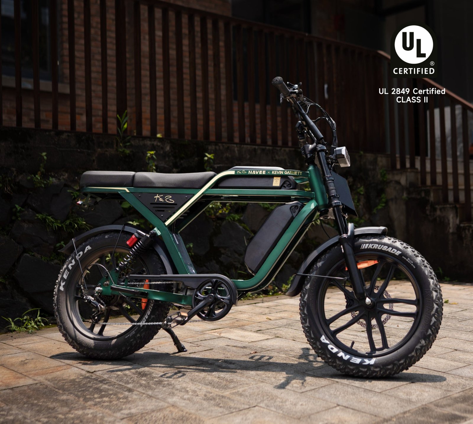 NAVEE KG05 Moped-Style Fat Tire Electric Bike - Image 15