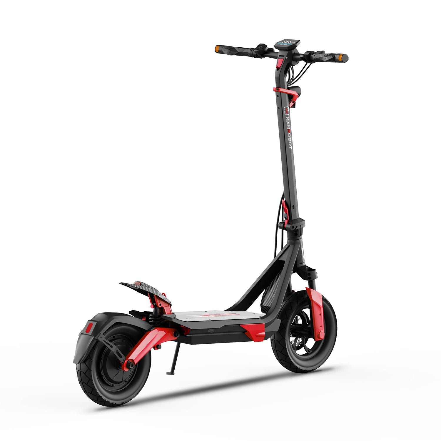 Nanrobot G4 electric scooter, rear three-quarter view