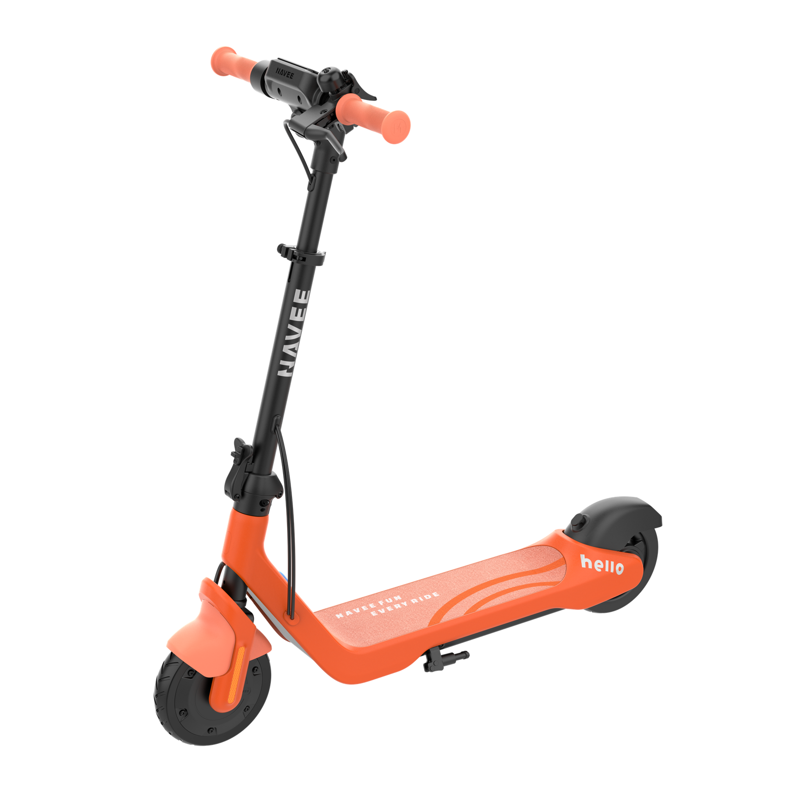 NAVEE K100 kids electric scooter, product photograph by NAVEE