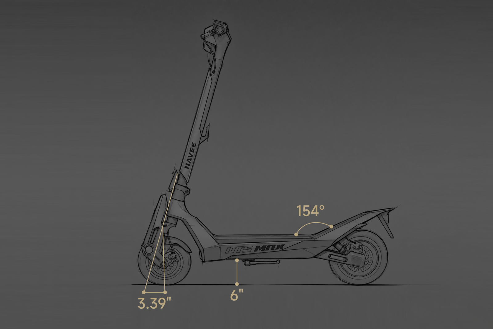 NAVEE UT5 Max | Hydraulic Suspension SuperScooter - Image 37