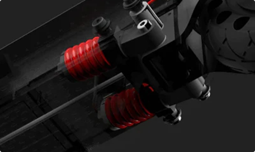 Hiboy S2 rear dual shock absorbers