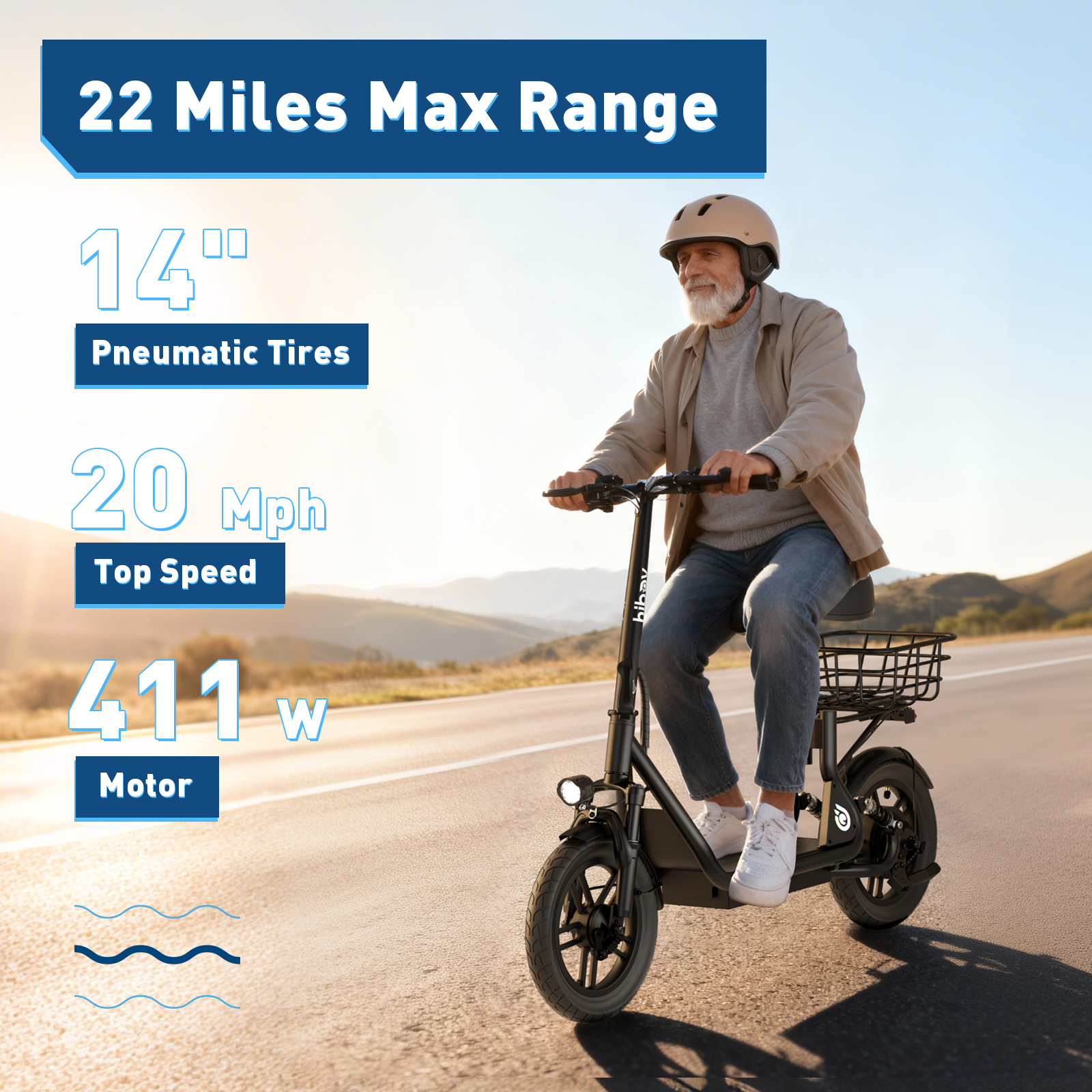 Hiboy Q2 Seated Electric Scooter - Image 2