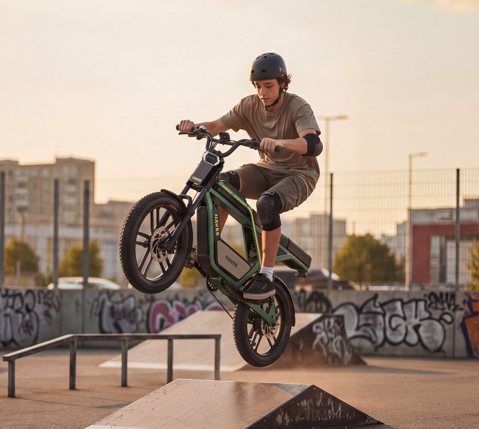 NAVEE KG05 Moped-Style Fat Tire Electric Bike - Image 7