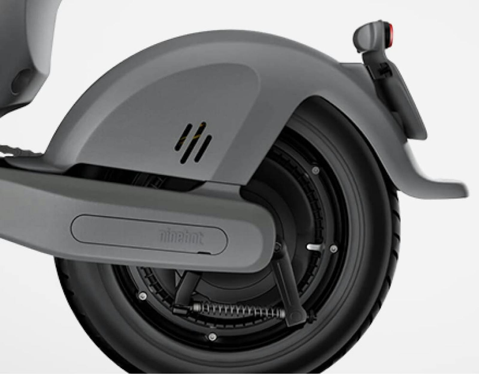 The central shock absorption on the Segway eMoped C80