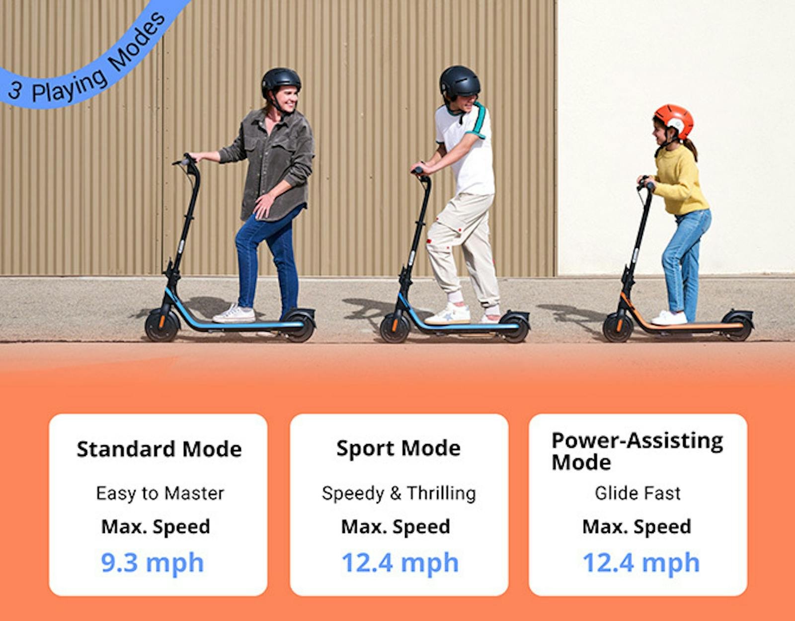 The 2.8-inch screen on the Segway C2 Pro kids electric scooter
