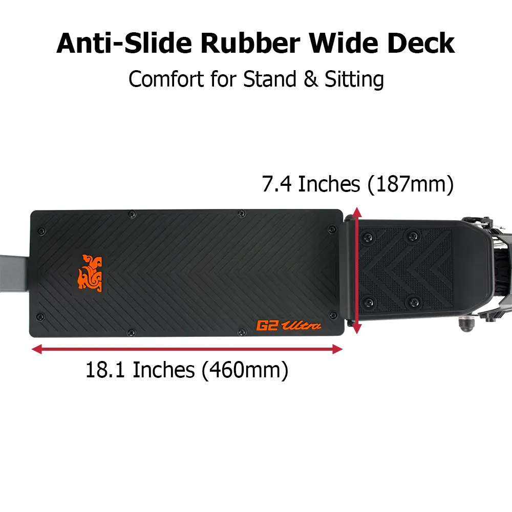 KUKIRIN G2 Ultra Electric Scooter | Dual 800W Powerful Motor | 48V 18Ah Battery - Image 7