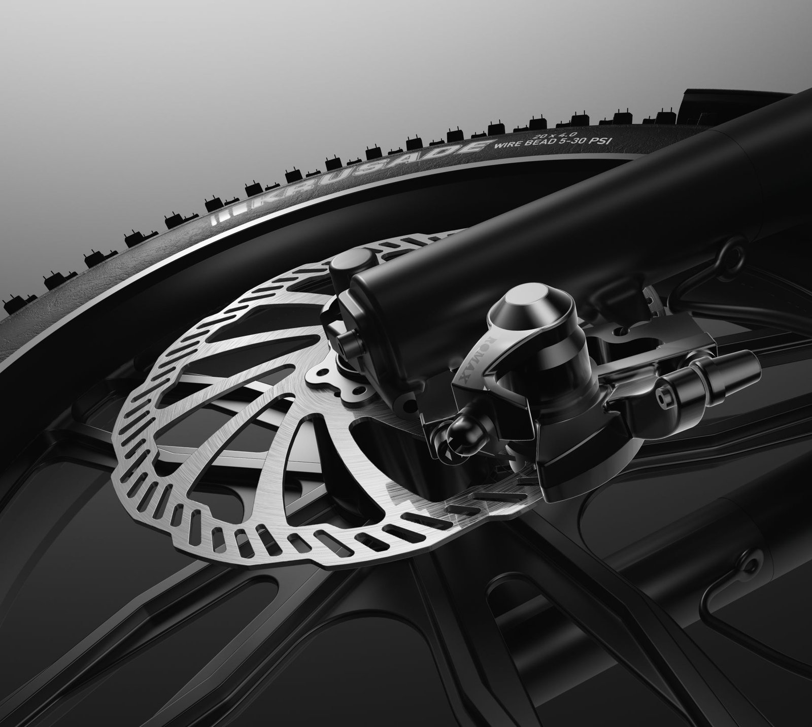 NAVEE KG05 Moped-Style Fat Tire Electric Bike - Image 10