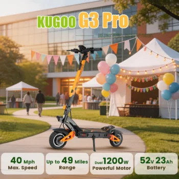KUKIRIN G3 Pro Electric Scooter | Dual 1200W Powerful Motor | 40 mph Max Speed