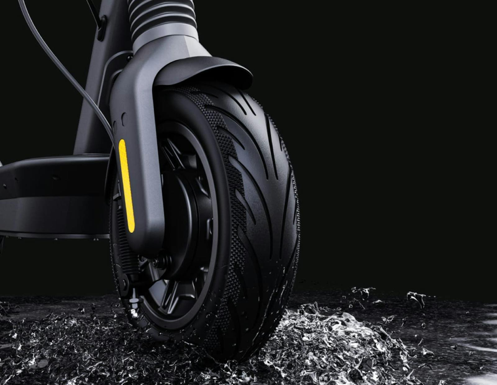The electronic horn on the Segway Max G2 electric scooter