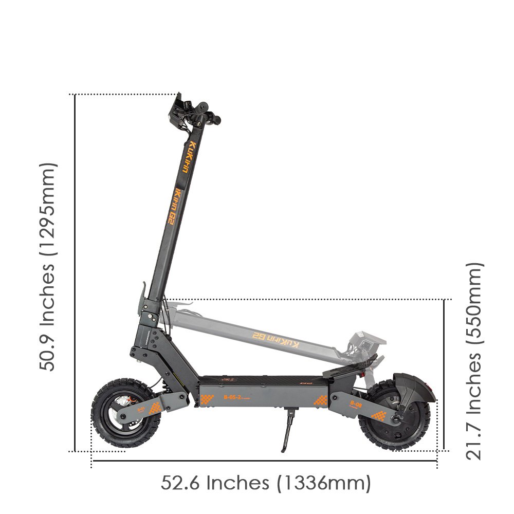 KUKIRIN G2 Electric Scooter | 720WH Power | 48V 15Ah Battery - Image 14