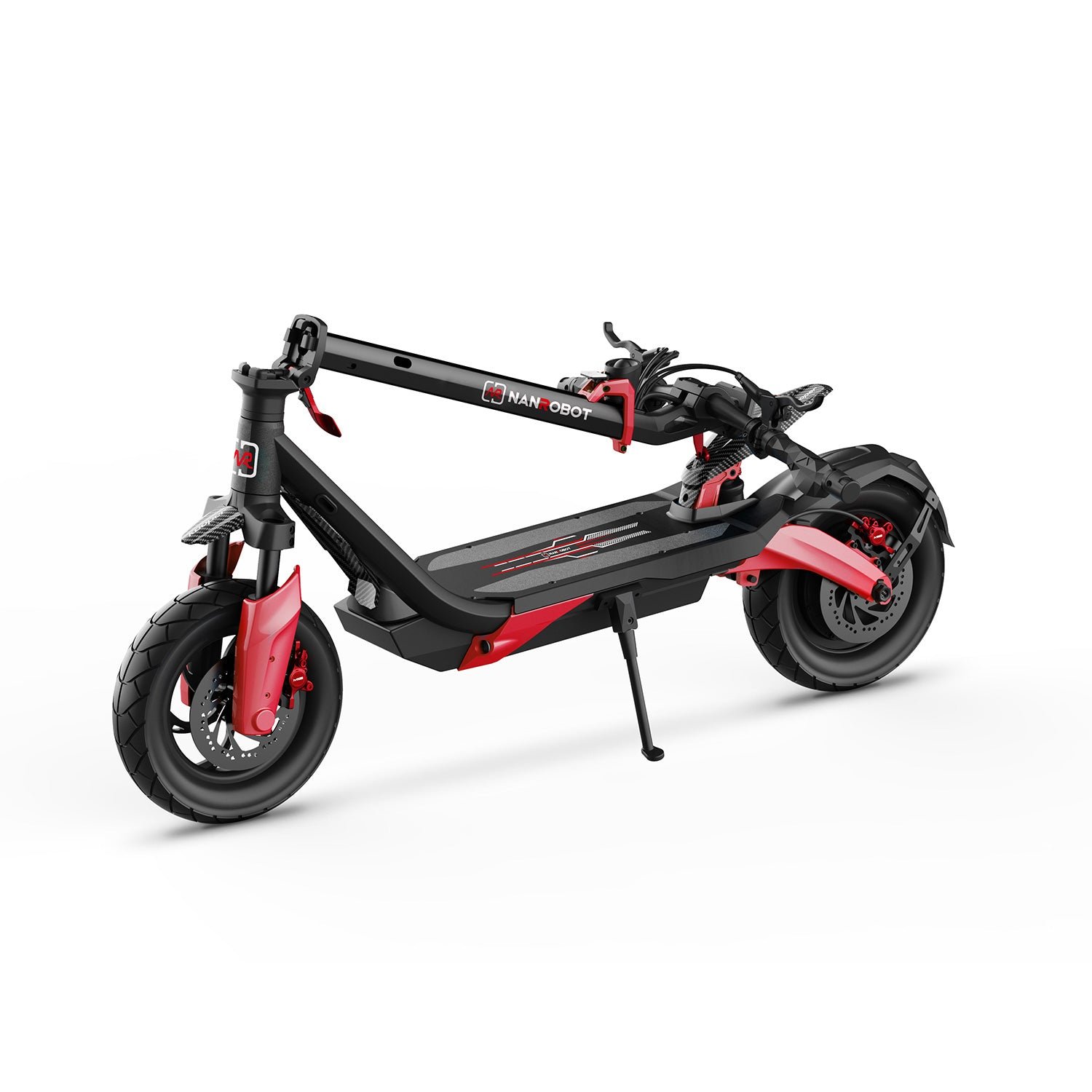 Nanrobot G4 electric scooter folded for storage