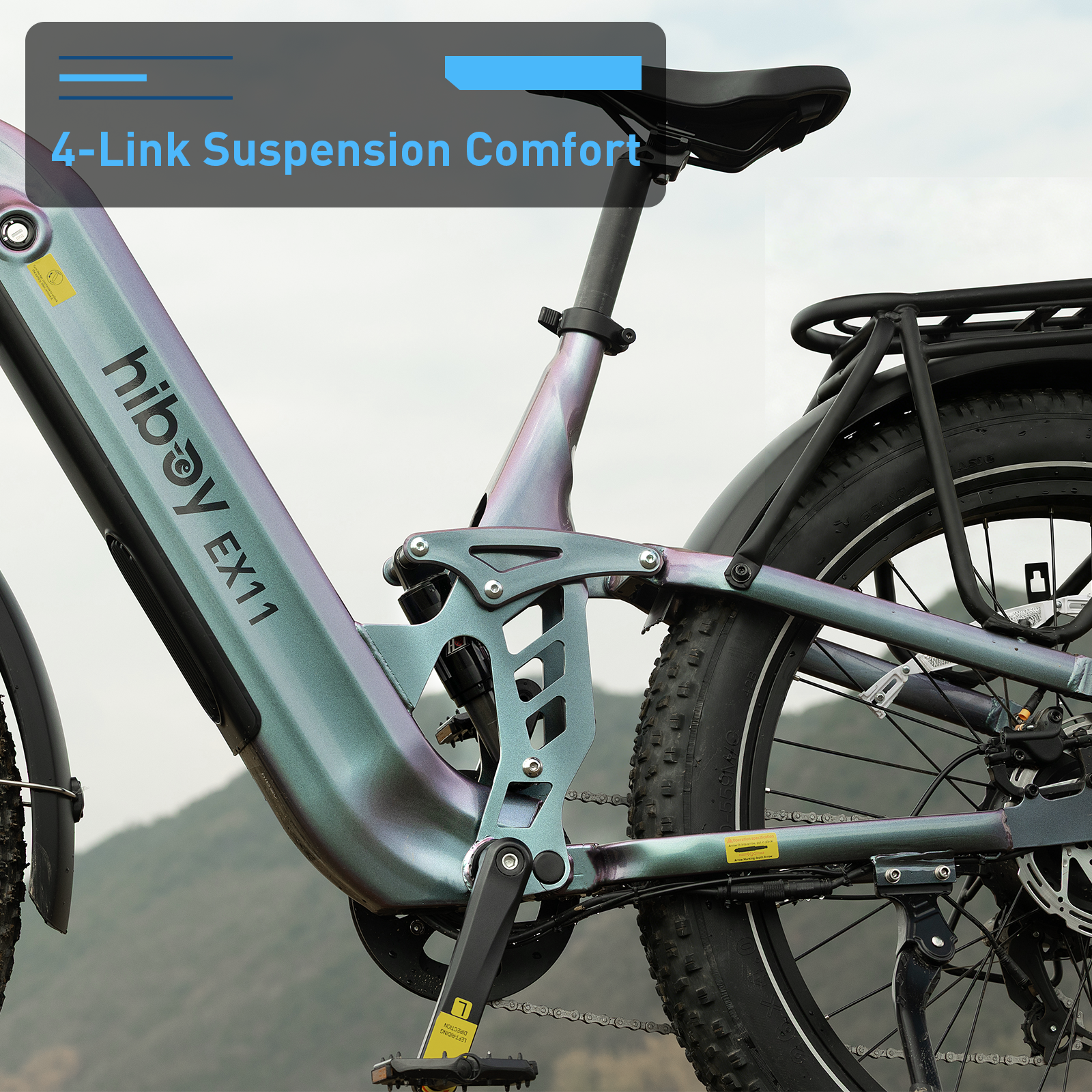 Hiboy EX11 Full Suspension Electric Bike - Image 10