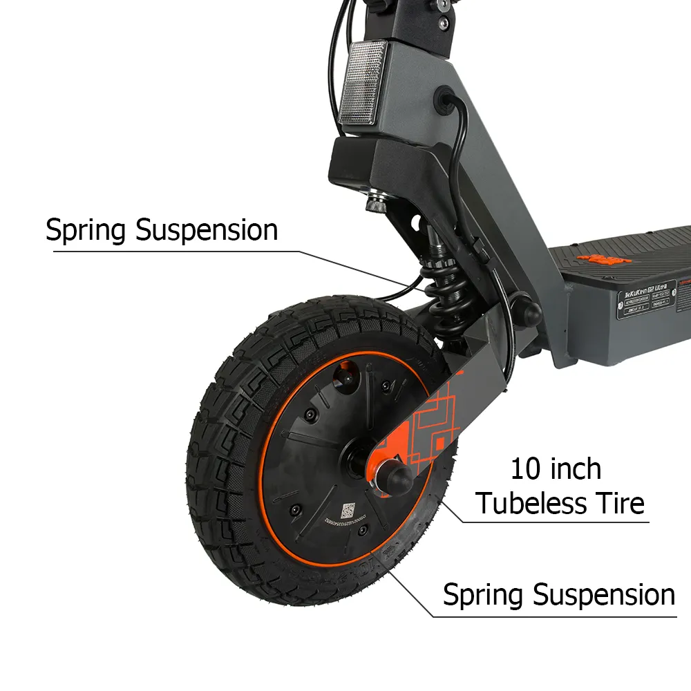 KUKIRIN G2 Ultra Electric Scooter | Dual 800W Powerful Motor | 48V 18Ah Battery - Image 6