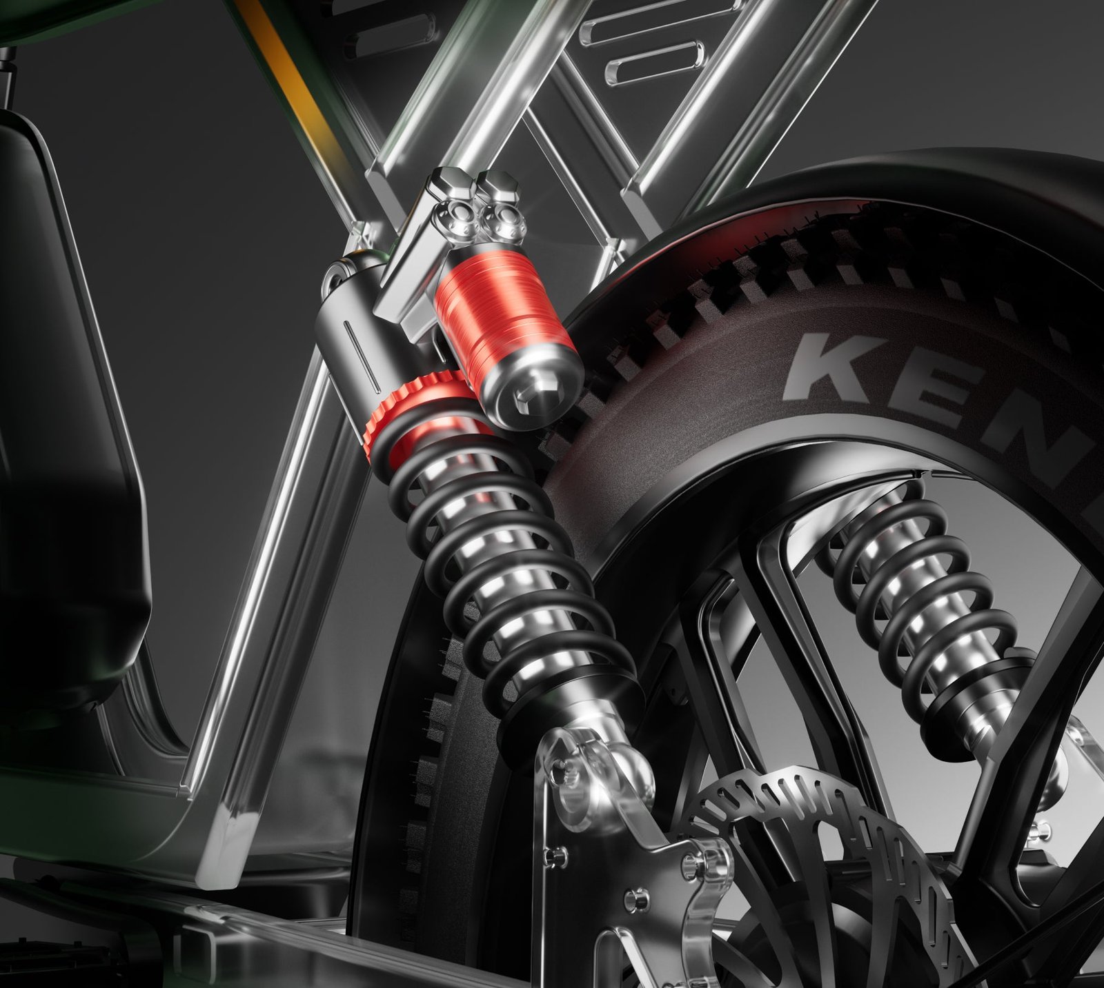 NAVEE KG05 Moped-Style Fat Tire Electric Bike - Image 13