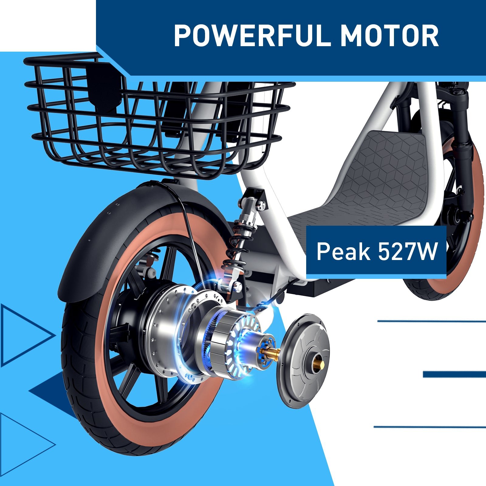 Hiboy U2 Electric Scooter with Seat - Image 5