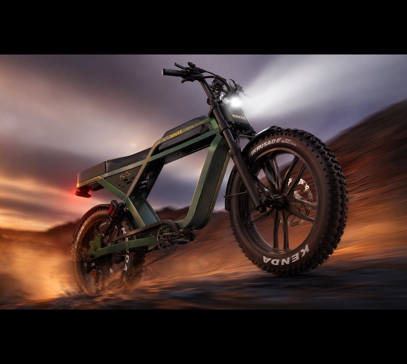 NAVEE KG05 Moped-Style Fat Tire Electric Bike - Image 14