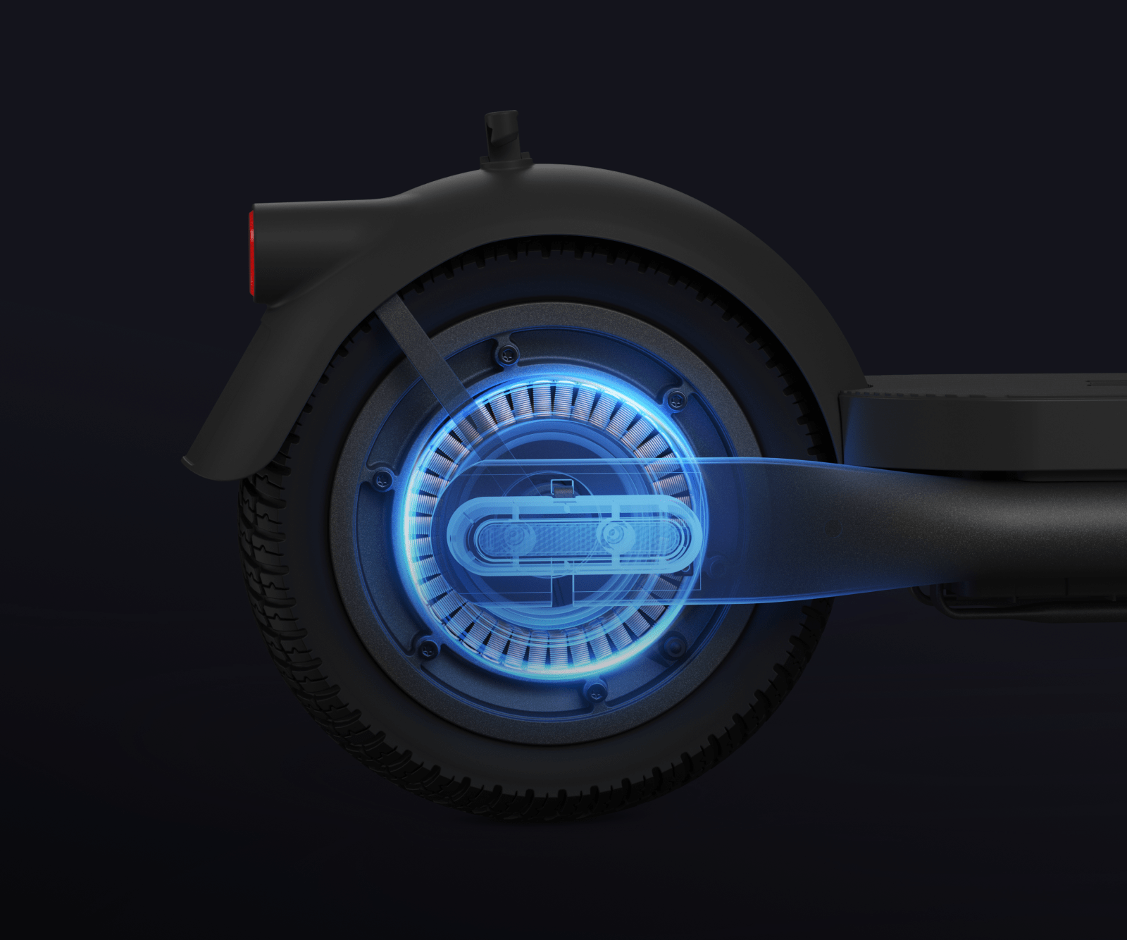 NAVEE N65i electric scooter, product photograph by NAVEE