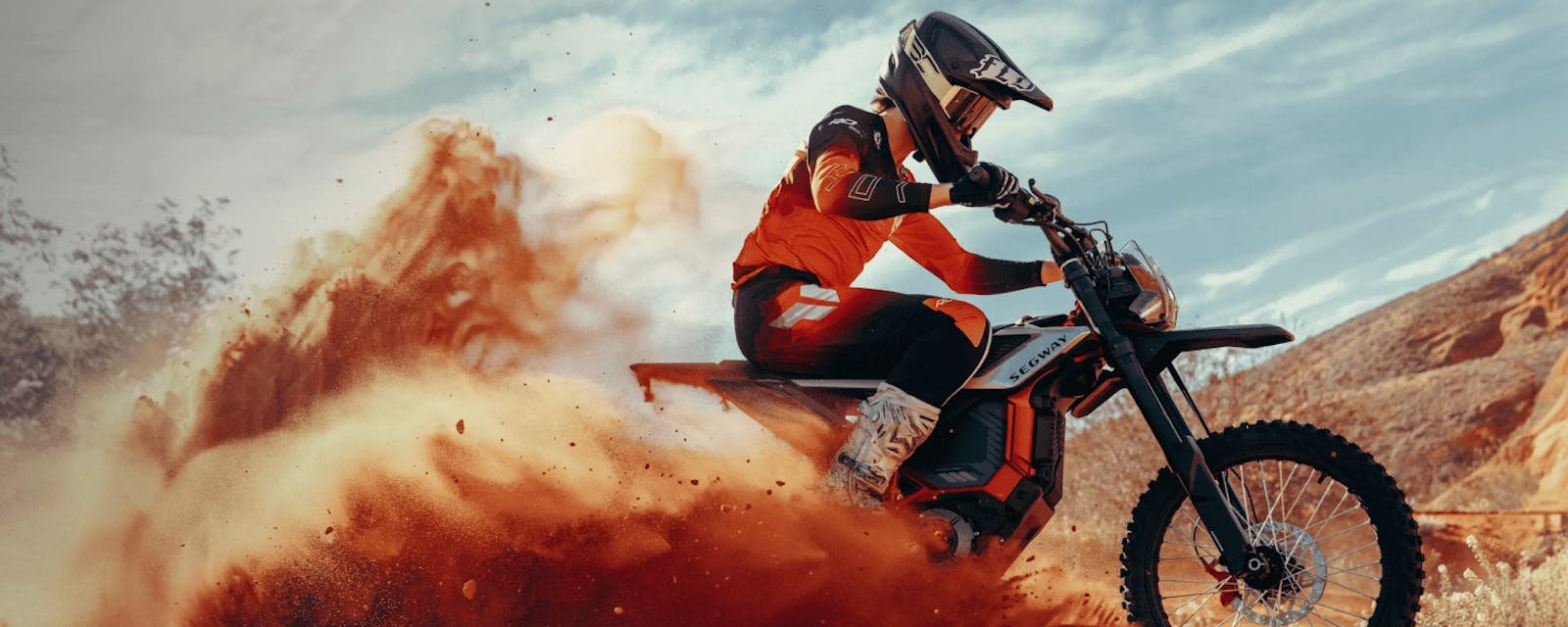 Traction control on the Segway Xaber 300 electric dirt bike