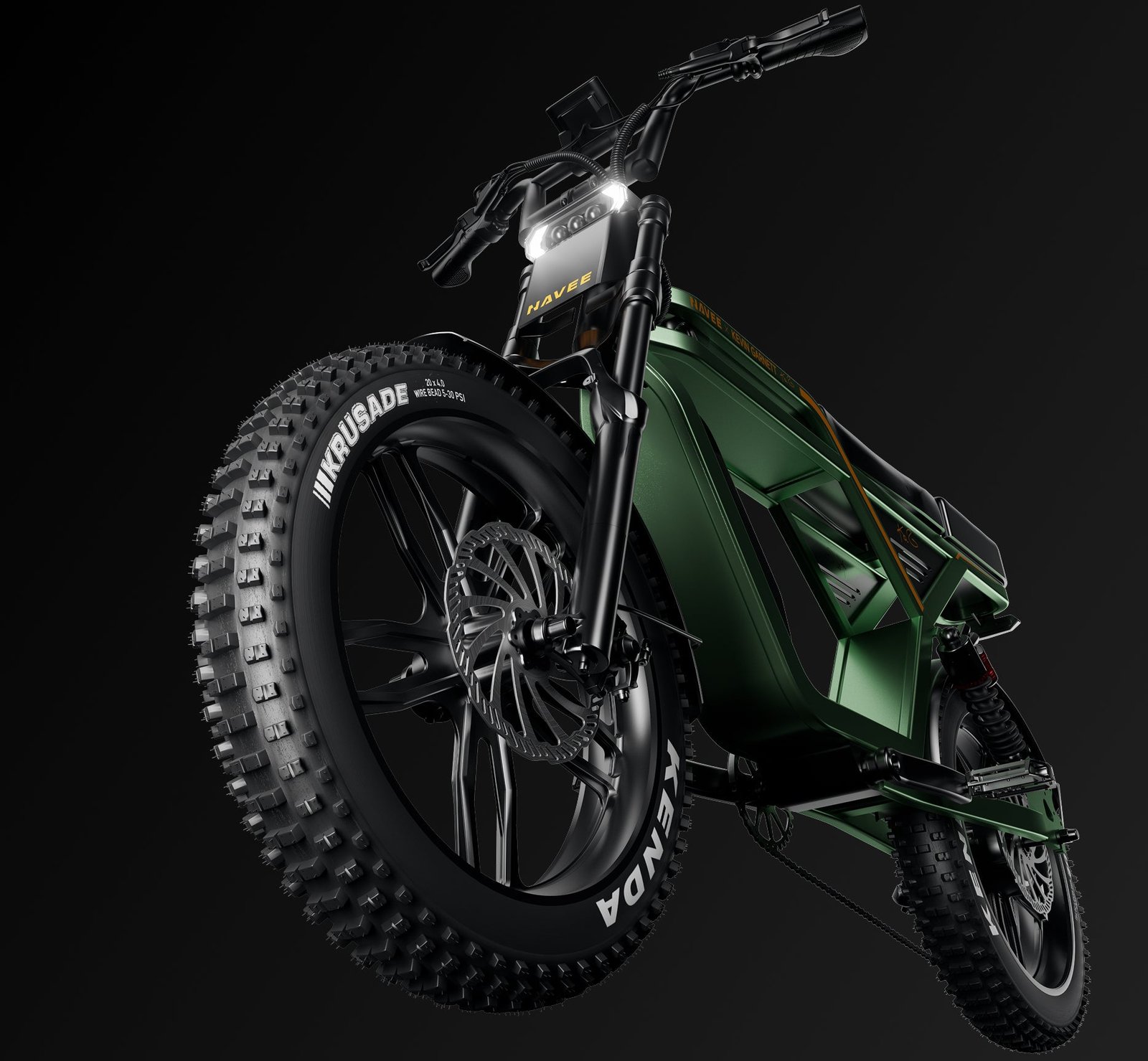 NAVEE KG05 electric bike, product photograph by NAVEE