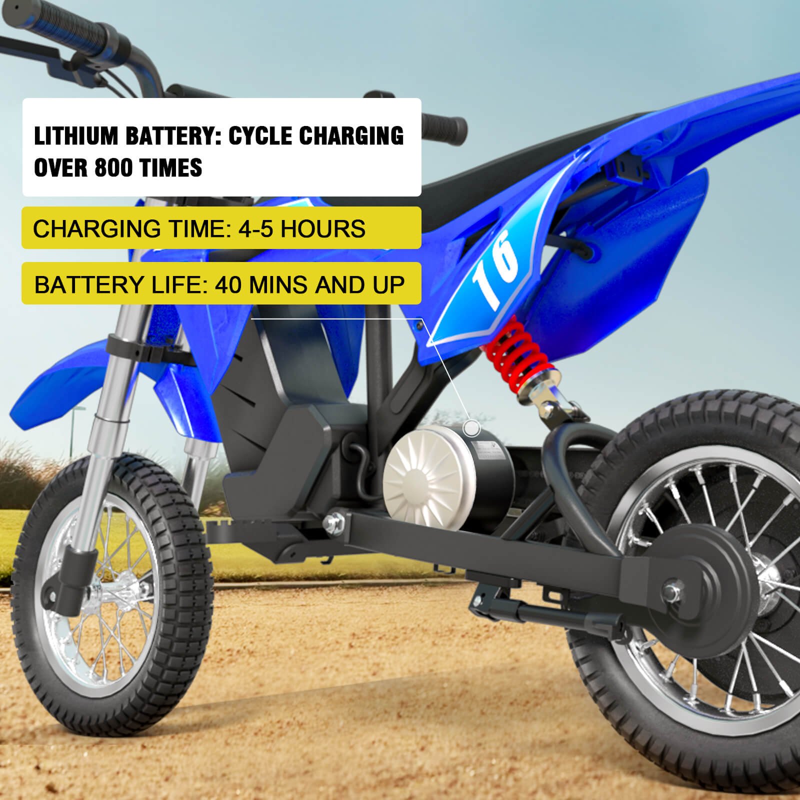 Hiboy DK1 Electric Dirt Bike For Kids Ages 3-10 - Image 9