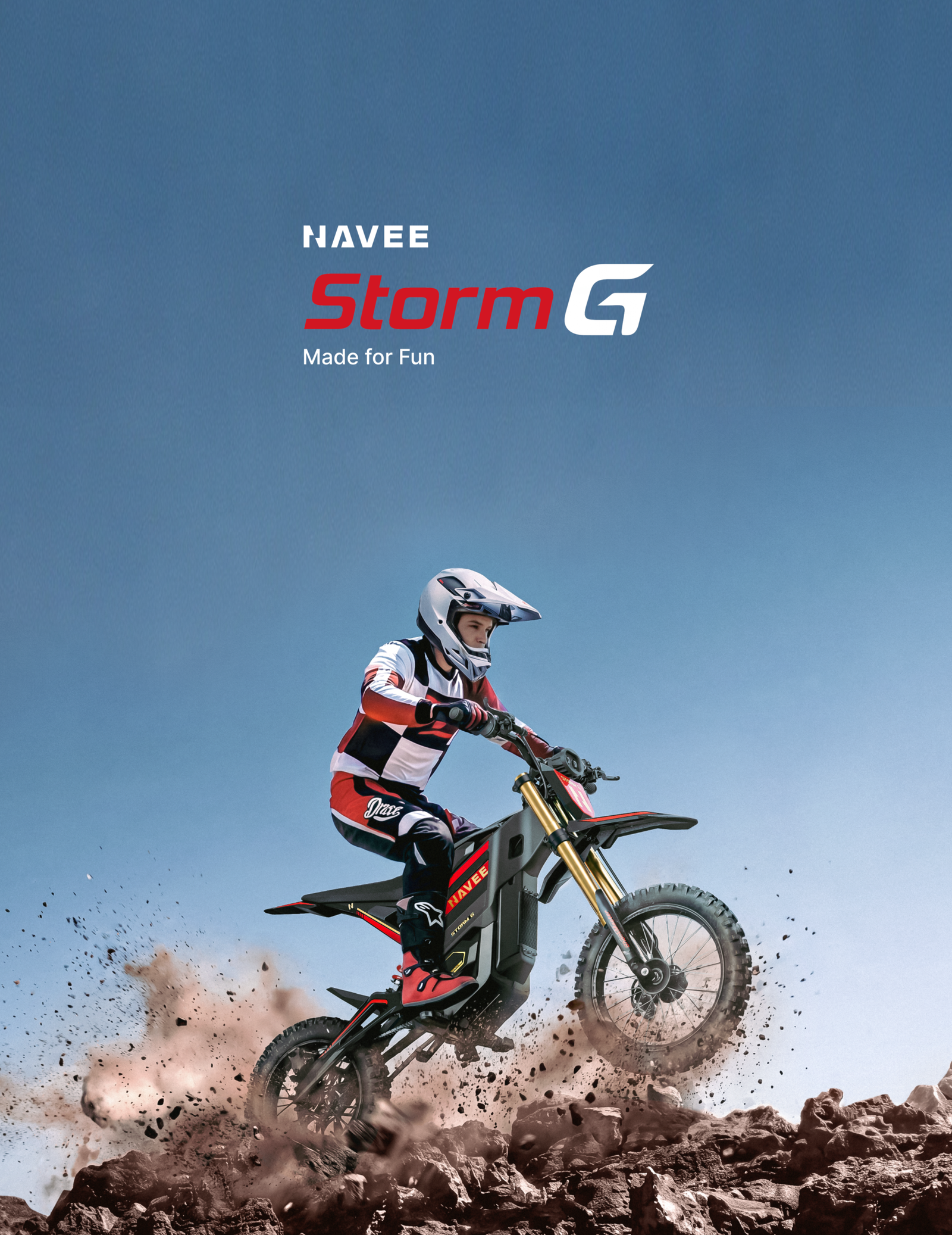 NAVEE Storm G 3500W Peak Electric Dirt Bike - Image 13