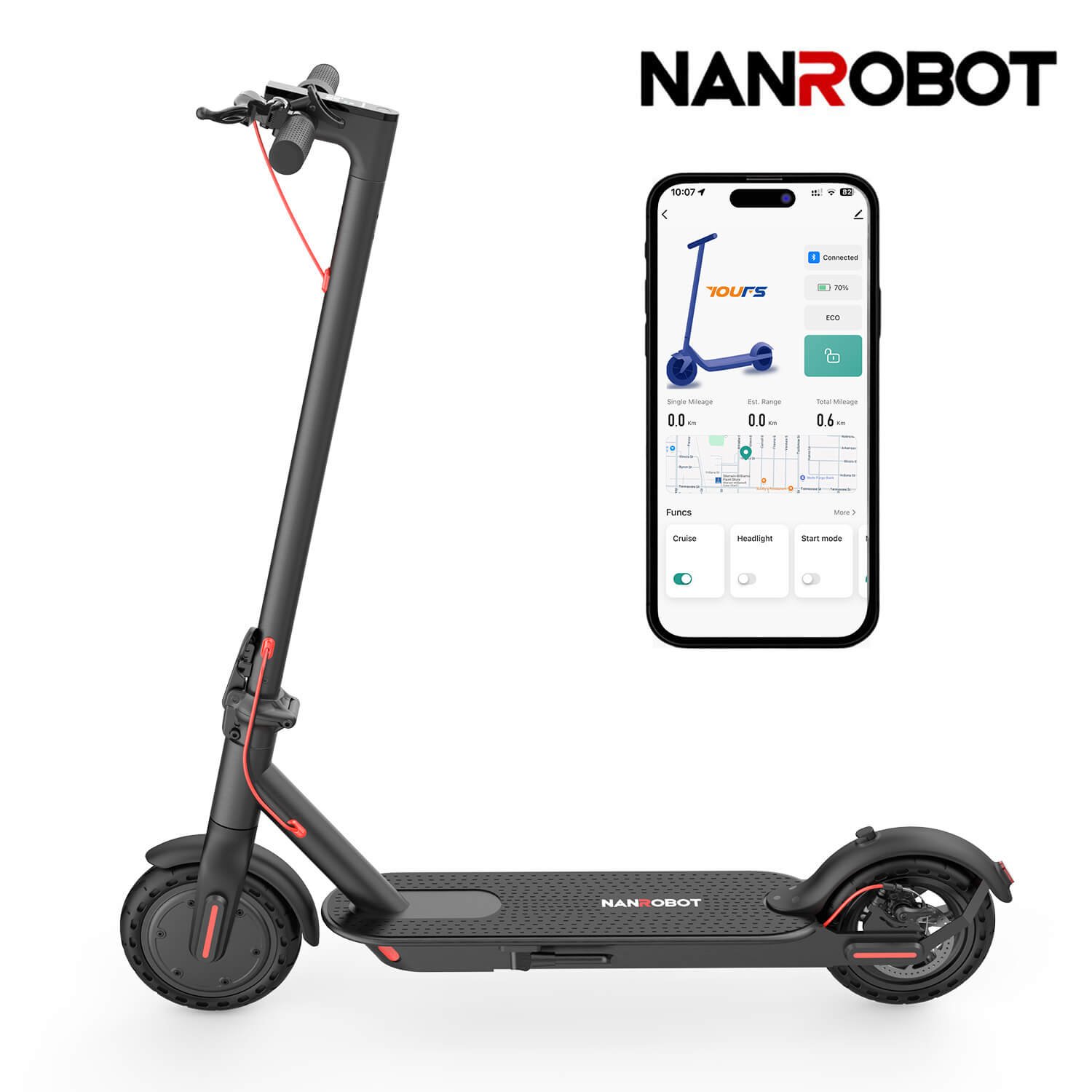 Nanrobot H1 Electric Scooter - Image 2