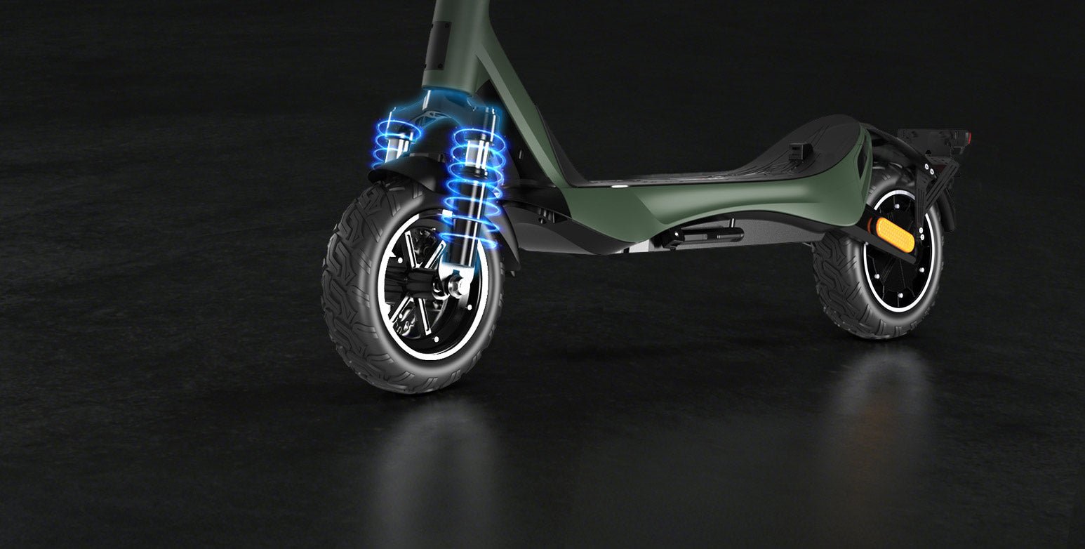 Top-down Nanrobot C1 Pro with its battery glowing and six BMS protections listed