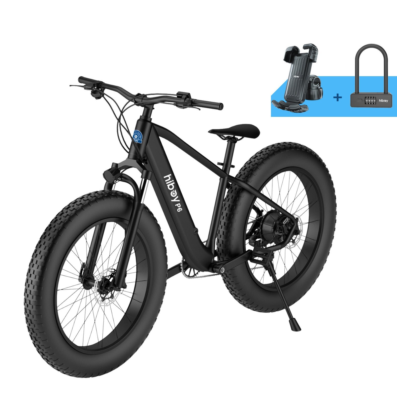 Hiboy P6 Fat Tire Electric Bike - Image 8