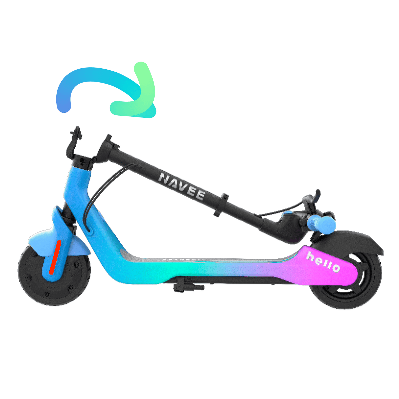 NAVEE K100 Max | Smart Kids Electric Scooter with Find My - Image 4