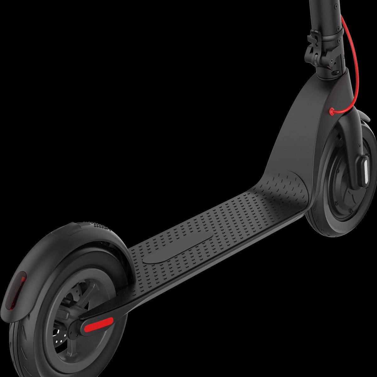 Nanrobot X8 deck and rear wheel from above