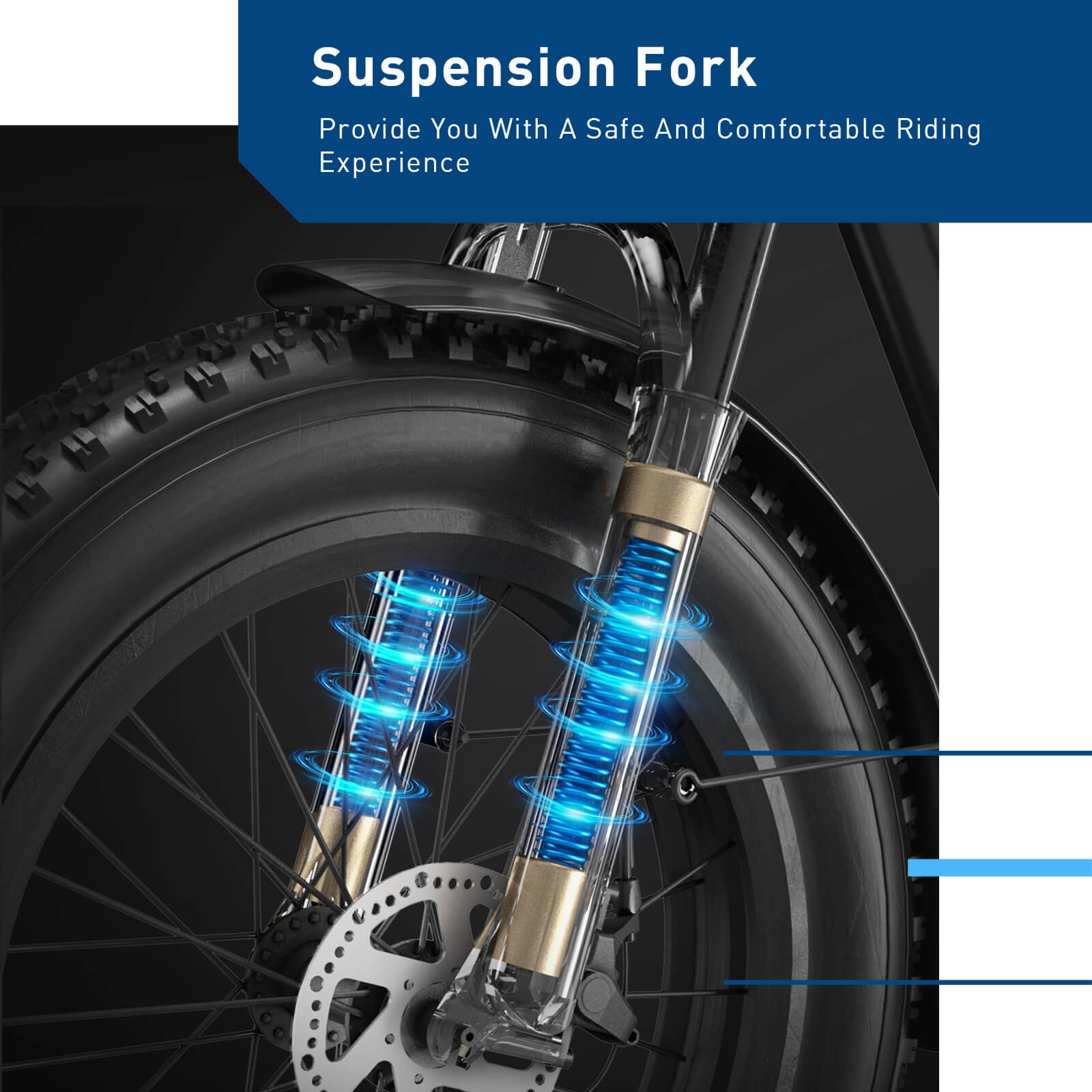 Hiboy EX6 Step-thru Fat Tire Electric Bike - Image 12