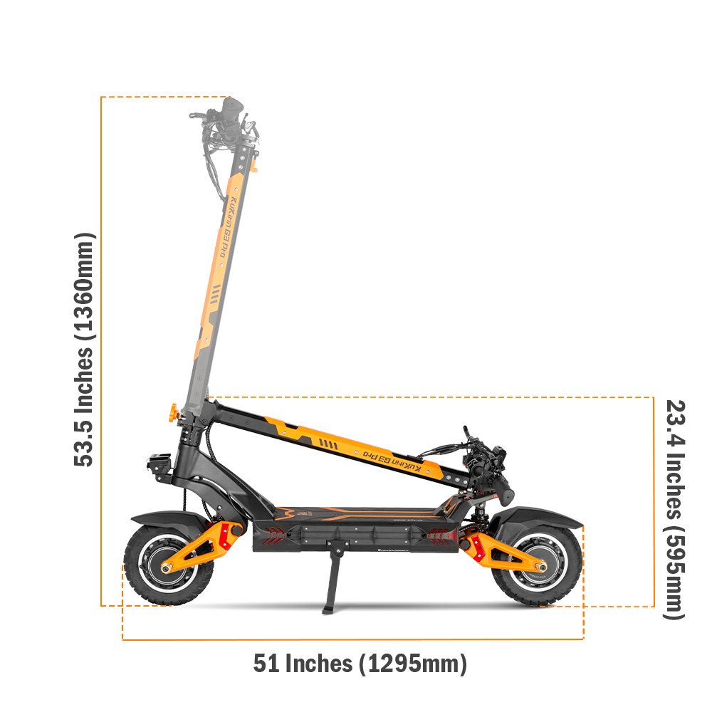 KUKIRIN G3 Pro Electric Scooter | Dual 1200W Powerful Motor | 40 mph Max Speed - Image 13