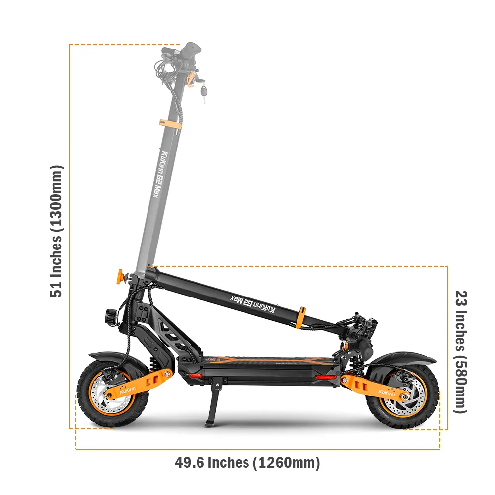 KUKIRIN G2 Max Electric Scooter | 960WH Power | 1000W Motor - Image 12