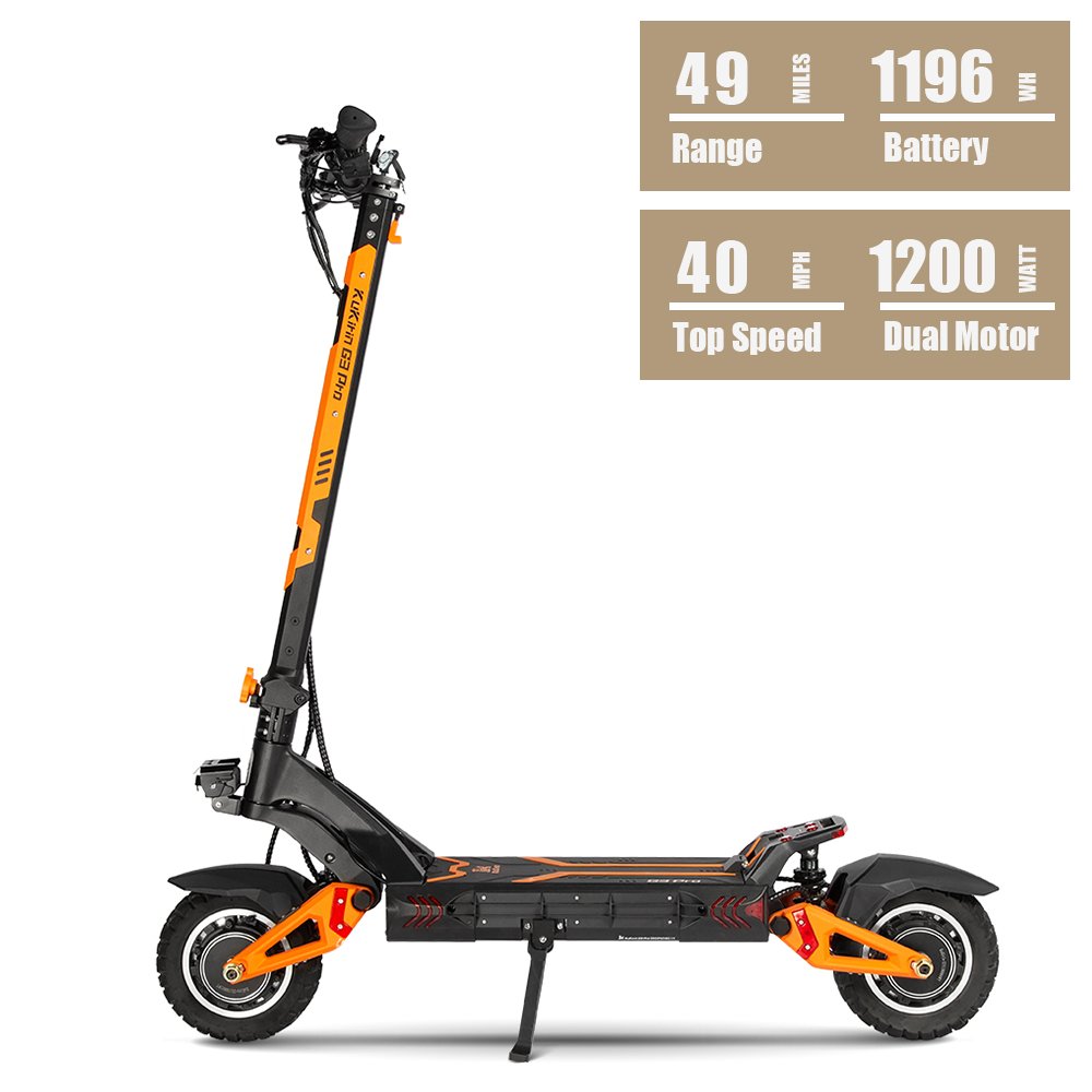 KUKIRIN G3 Pro Electric Scooter | Dual 1200W Powerful Motor | 40 mph Max Speed - Image 5