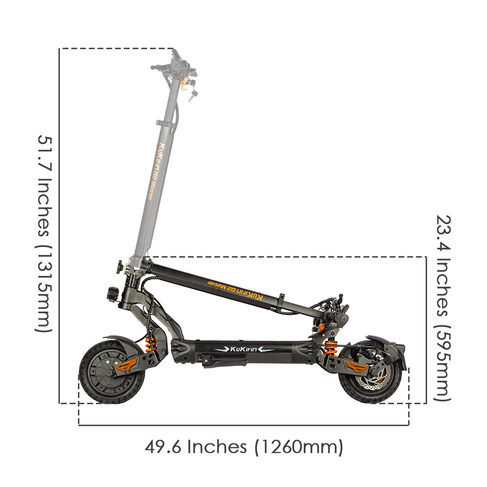 KUKIRIN G2 Master Electric Scooter | 1081WH Power | Dual 1000W Motor - Image 14