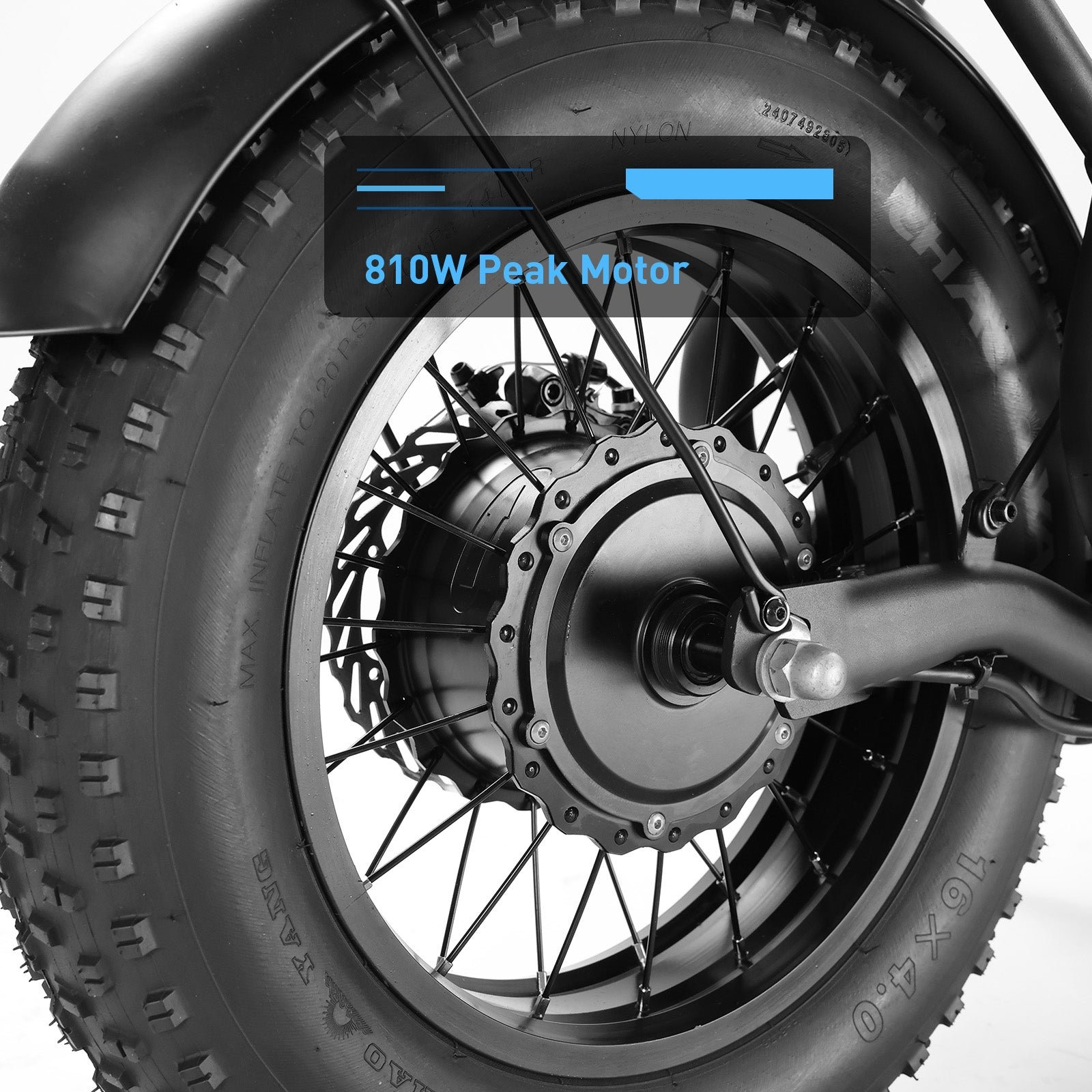Hiboy U2 Pro Fat Tire Electric Scooter - Image 13