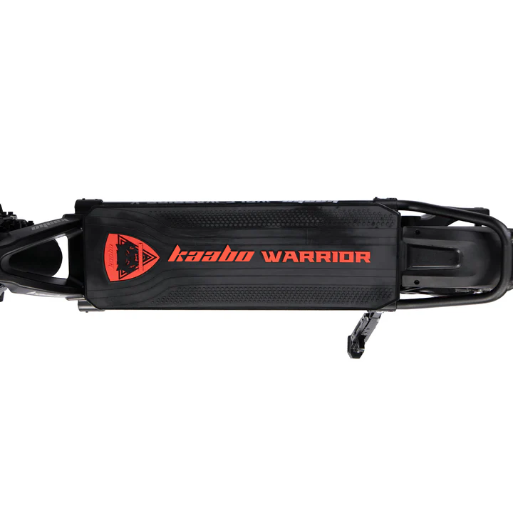 Deck and footboard of the Kaabo Warrior X Plus electric scooter