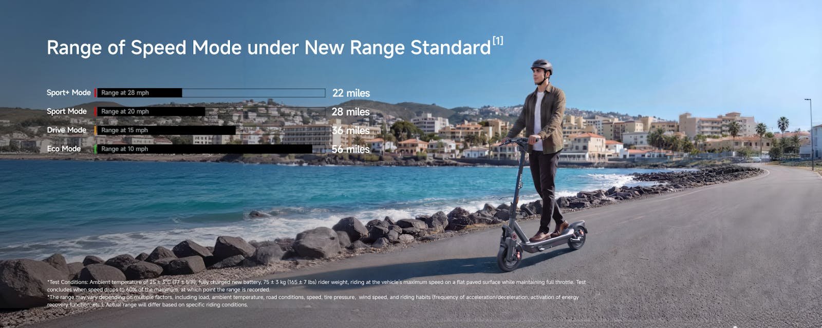 Segway MAX G3 Plus electric scooter being ridden on a city street