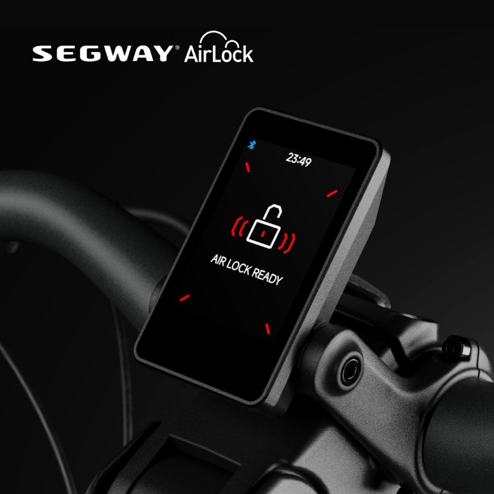 AirLock keyless entry on the Segway Xafari electric bike