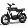 Riding’times GT33 cargo electric bike single battery studio view from the rear quarter