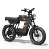 Riding’times GT33 cargo electric bike dual battery studio view from the front quarter