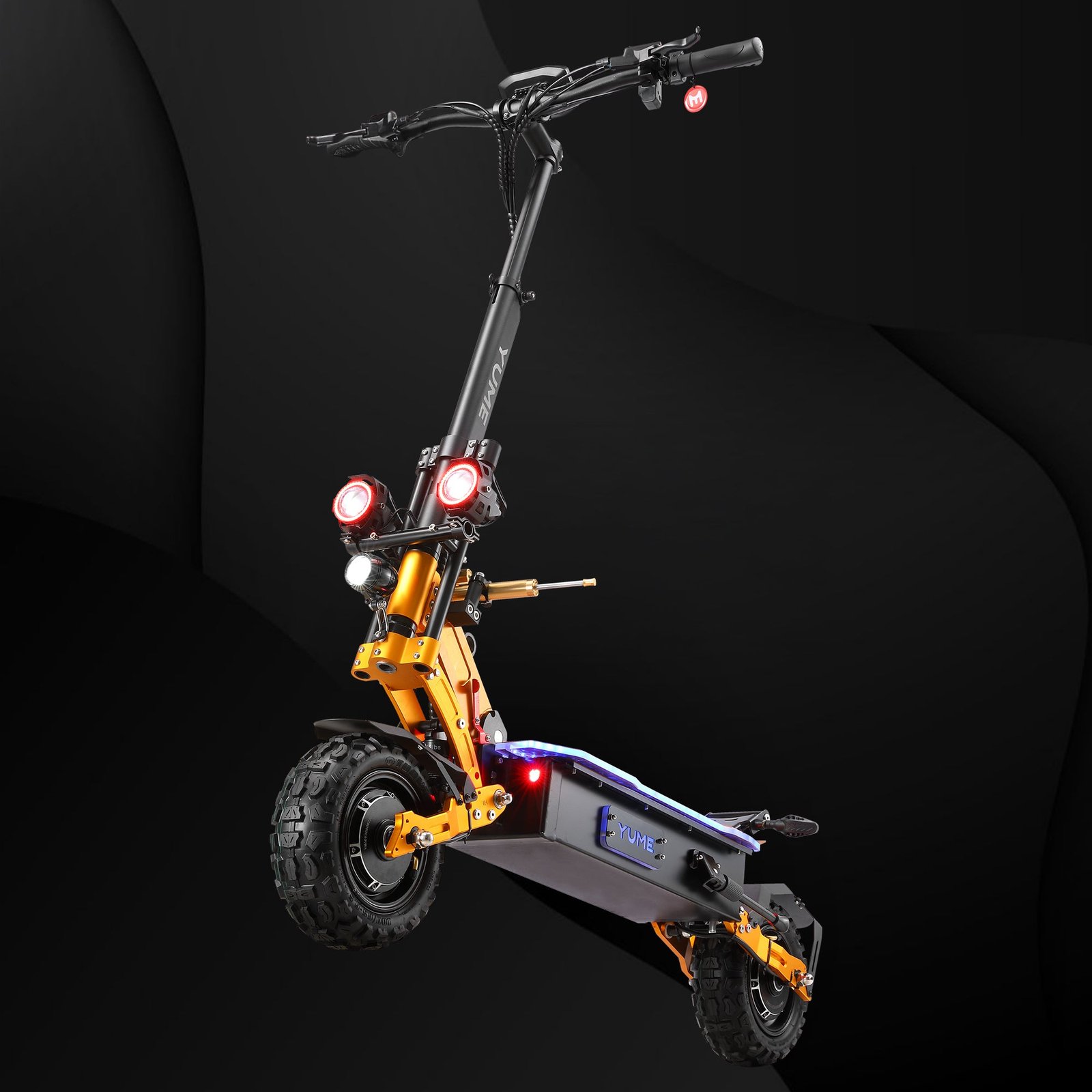 YUME X11+ electric scooter in red